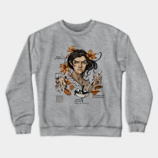 Orange Witch Crewneck Sweatshirt